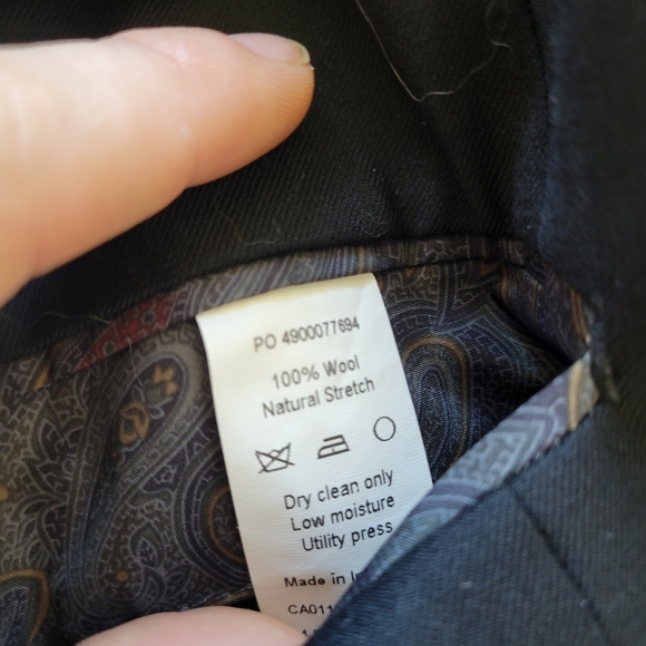 Black lauren by ralph lauren sport coat 44r